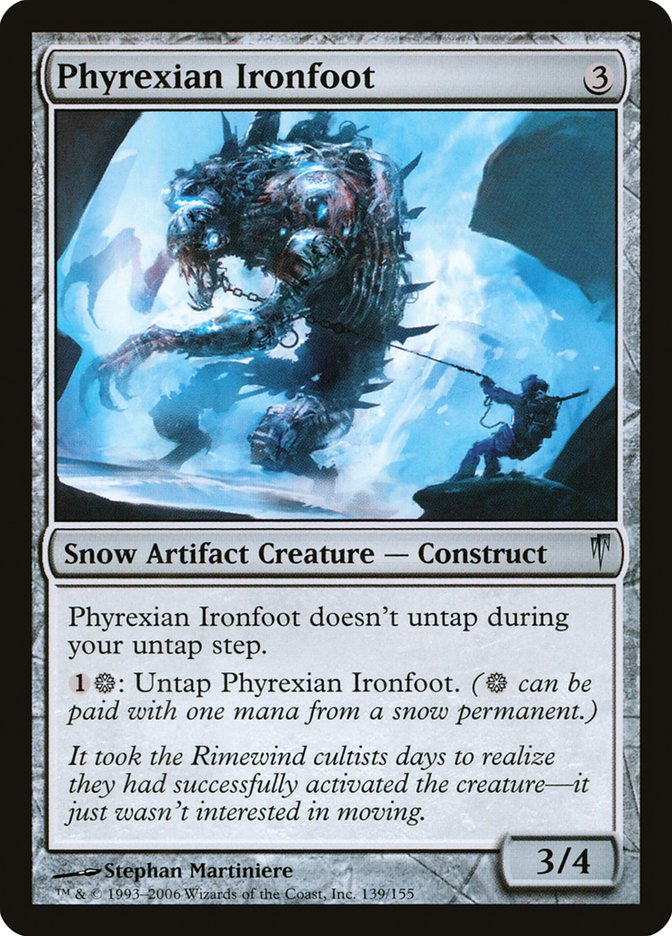 Phyrexian Ironfoot [Coldsnap] | Gear Gaming Fayetteville