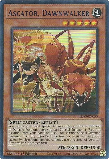 Ascator, Dawnwalker (Blue) [LDS3-EN050] Ultra Rare | Gear Gaming Fayetteville