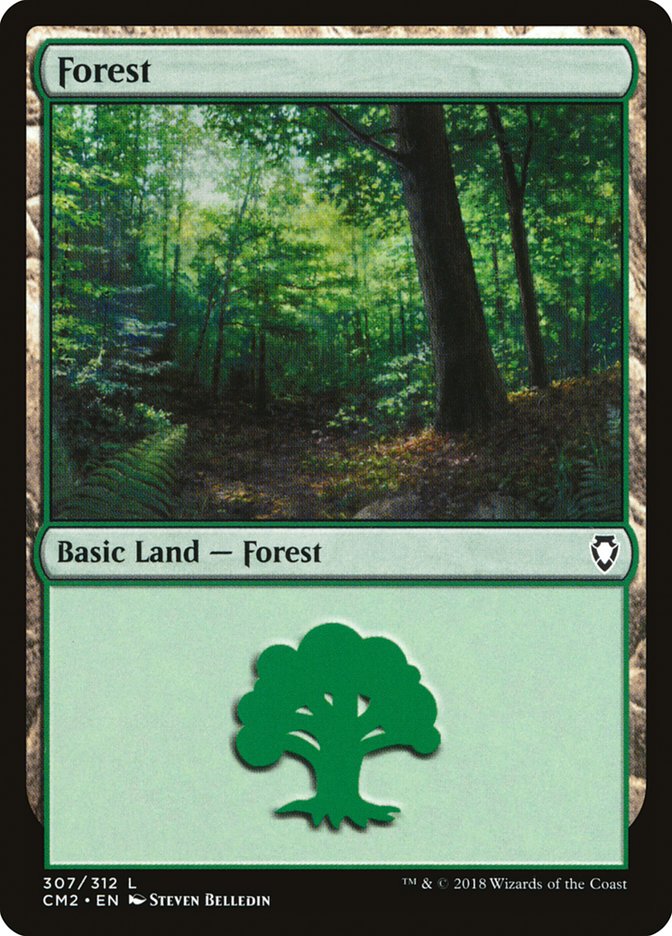 Forest (307) [Commander Anthology Volume II] | Gear Gaming Fayetteville