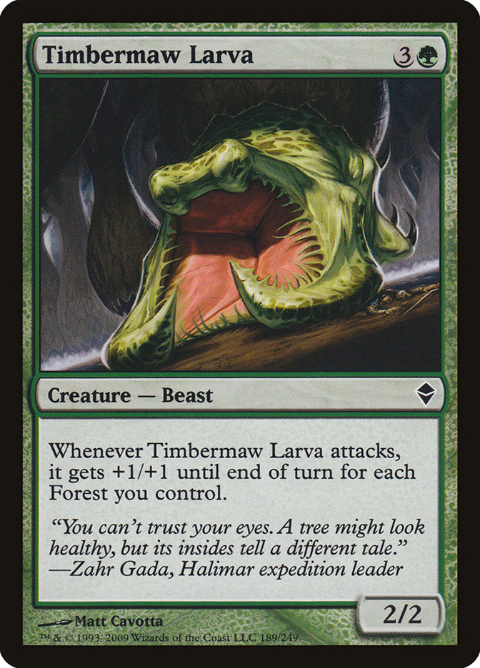 Timbermaw Larva [Zendikar] | Gear Gaming Fayetteville