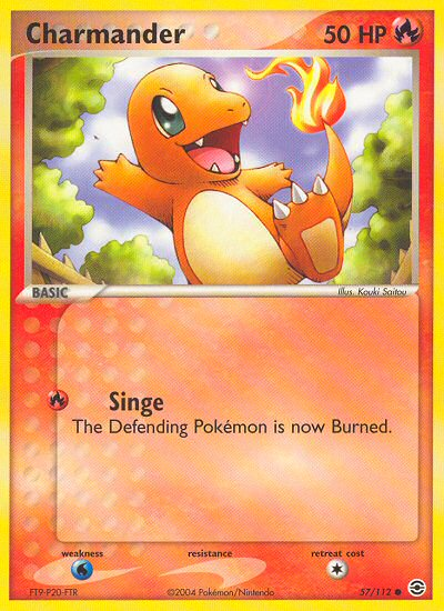 Charmander (57/112) [EX: FireRed & LeafGreen] | Gear Gaming Fayetteville