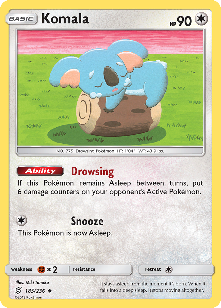 Komala (185/236) [Sun & Moon: Unified Minds] | Gear Gaming Fayetteville