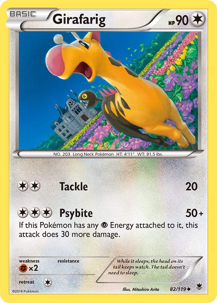 Girafarig (82/119) [XY: Phantom Forces] | Gear Gaming Fayetteville