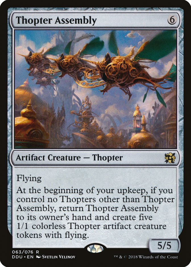 Thopter Assembly [Duel Decks: Elves vs. Inventors] | Gear Gaming Fayetteville