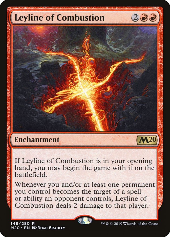 Leyline of Combustion [Core Set 2020] | Gear Gaming Fayetteville