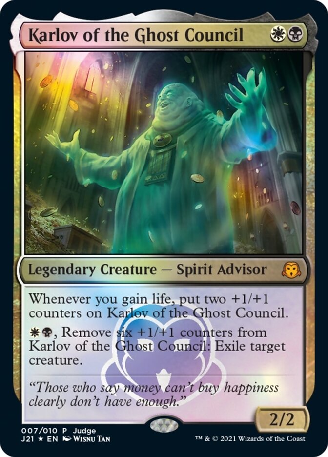 Karlov of the Ghost Council [Judge Gift Cards 2021] | Gear Gaming Fayetteville