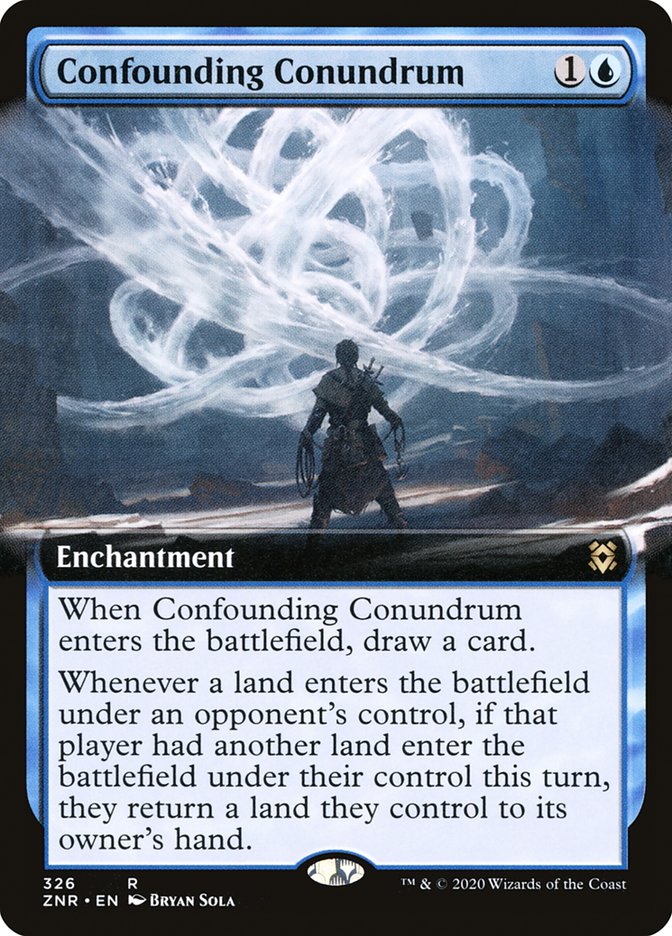 Confounding Conundrum (Extended Art) [Zendikar Rising] | Gear Gaming Fayetteville