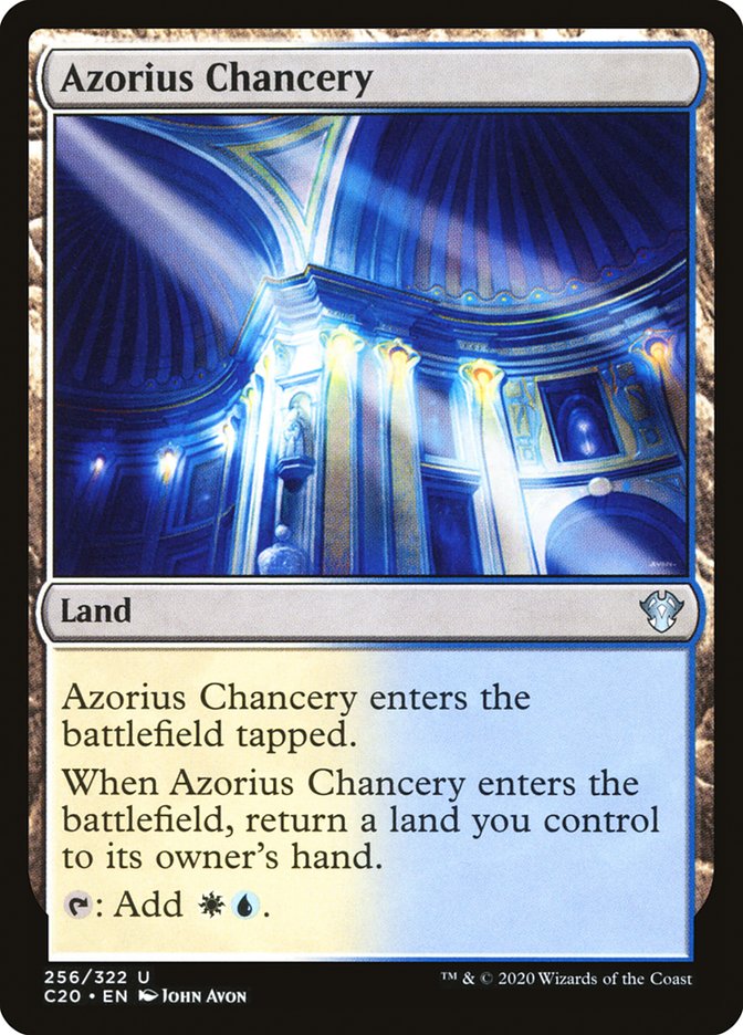 Azorius Chancery [Commander 2020] | Gear Gaming Fayetteville