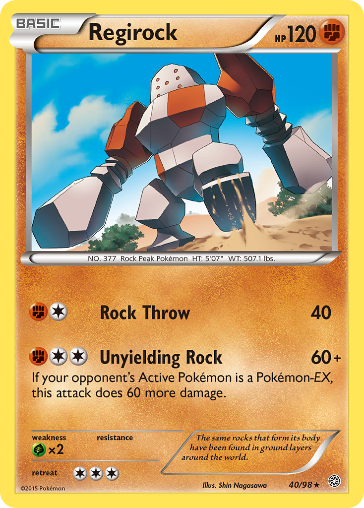 Regirock (40/98) [XY: Ancient Origins] | Gear Gaming Fayetteville