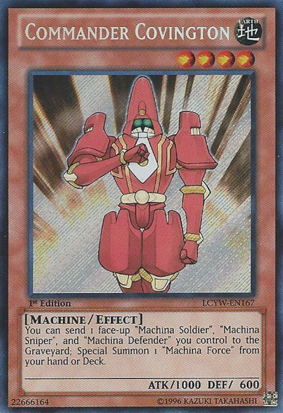 Commander Covington [LCYW-EN167] Secret Rare | Gear Gaming Fayetteville