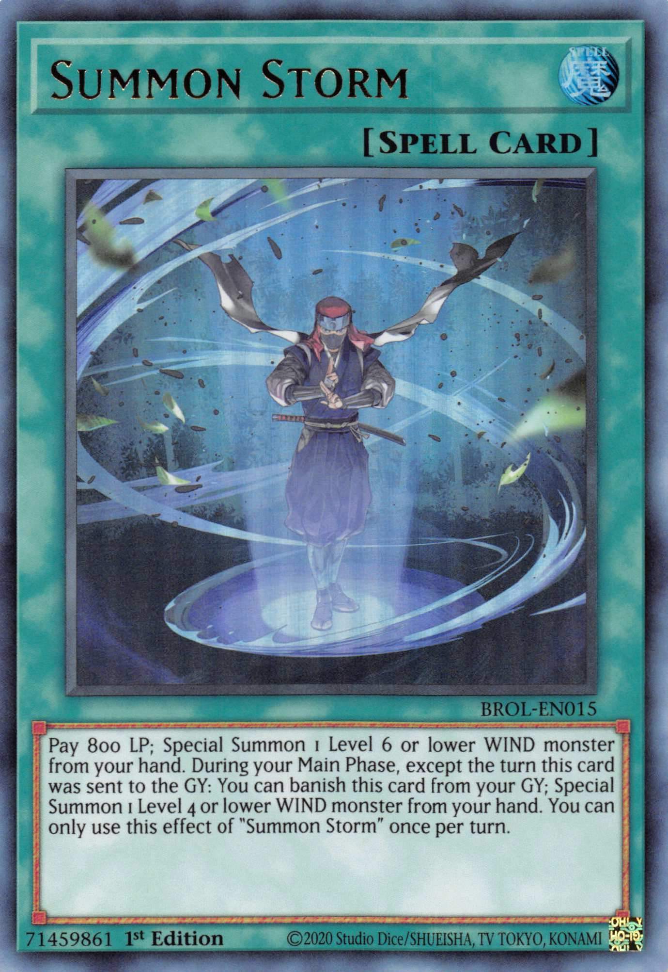 Summon Storm [BROL-EN015] Ultra Rare | Gear Gaming Fayetteville