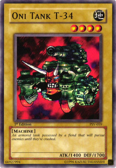 Oni Tank T-34 [PSV-059] Common | Gear Gaming Fayetteville