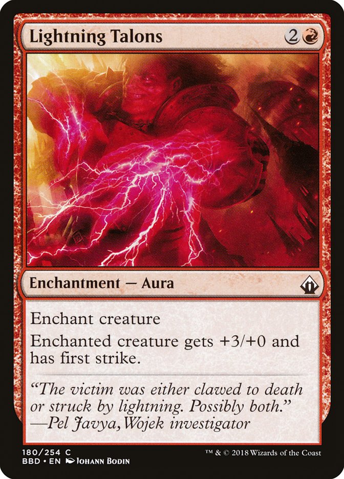 Lightning Talons [Battlebond] | Gear Gaming Fayetteville