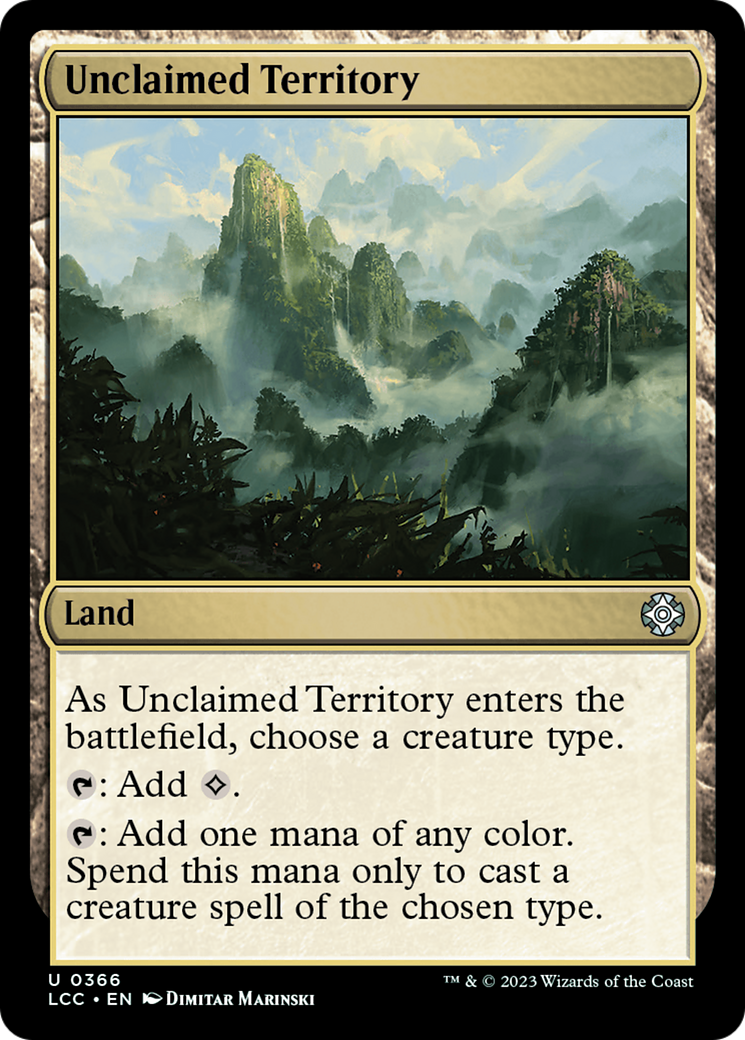 Unclaimed Territory [The Lost Caverns of Ixalan Commander] | Gear Gaming Fayetteville