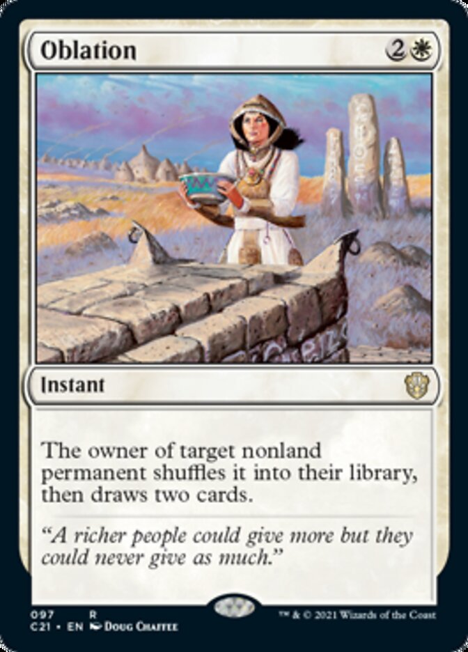 Oblation [Commander 2021] | Gear Gaming Fayetteville