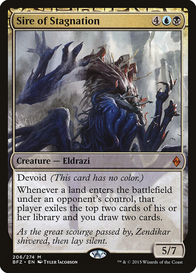 Sire of Stagnation [Battle for Zendikar] | Gear Gaming Fayetteville