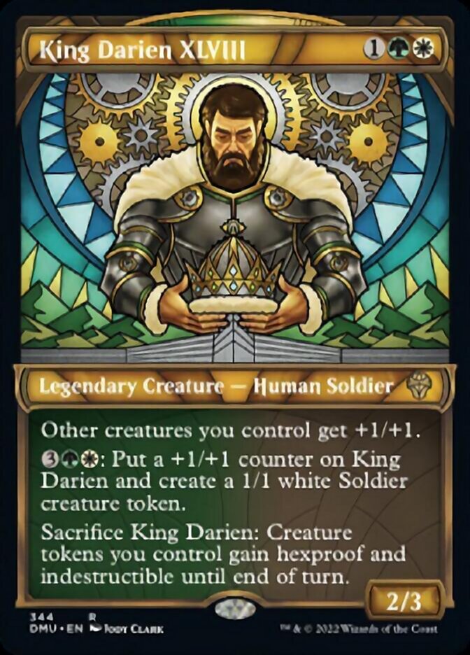 King Darien XLVIII (Showcase Textured) [Dominaria United] | Gear Gaming Fayetteville