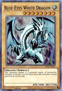 Blue-Eyes White Dragon (Purple) [LDS2-EN001] Ultra Rare | Gear Gaming Fayetteville