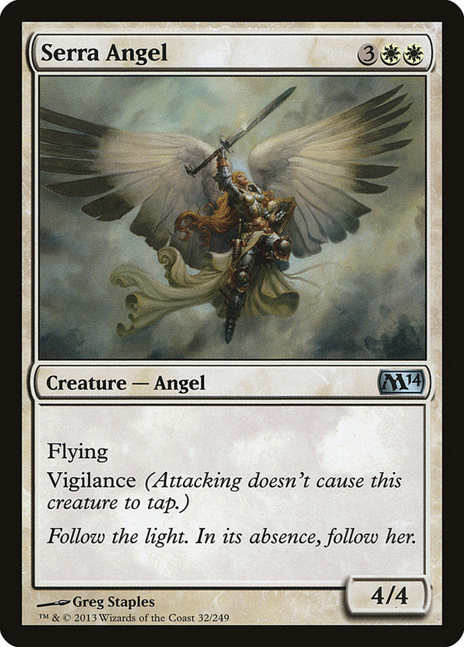 Serra Angel [Magic 2014] | Gear Gaming Fayetteville