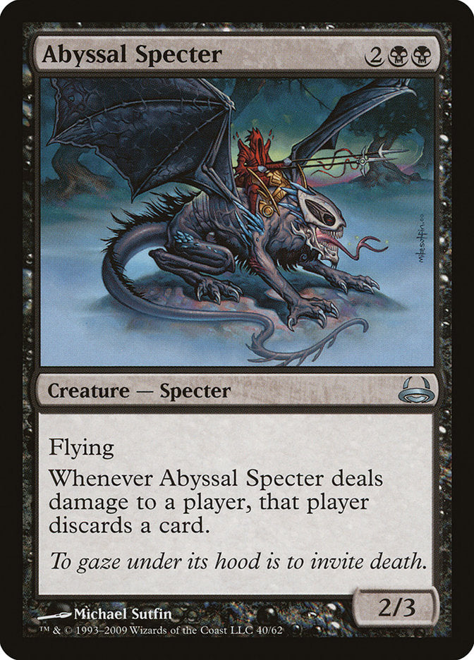 Abyssal Specter [Duel Decks: Divine vs. Demonic] | Gear Gaming Fayetteville