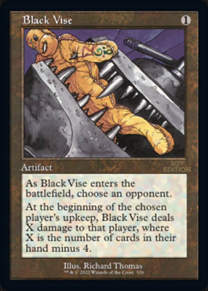 Black Vise (Retro) [30th Anniversary Edition] | Gear Gaming Fayetteville