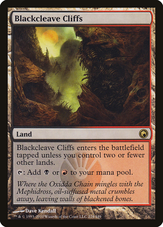 Blackcleave Cliffs [Scars of Mirrodin] | Gear Gaming Fayetteville