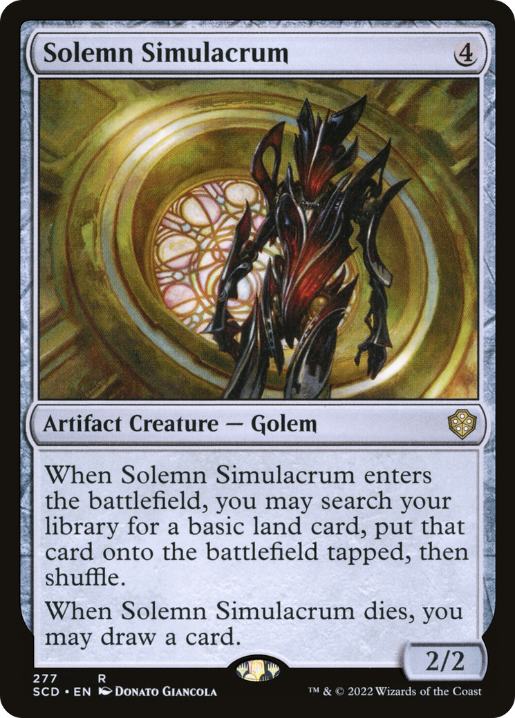 Solemn Simulacrum [Starter Commander Decks] | Gear Gaming Fayetteville