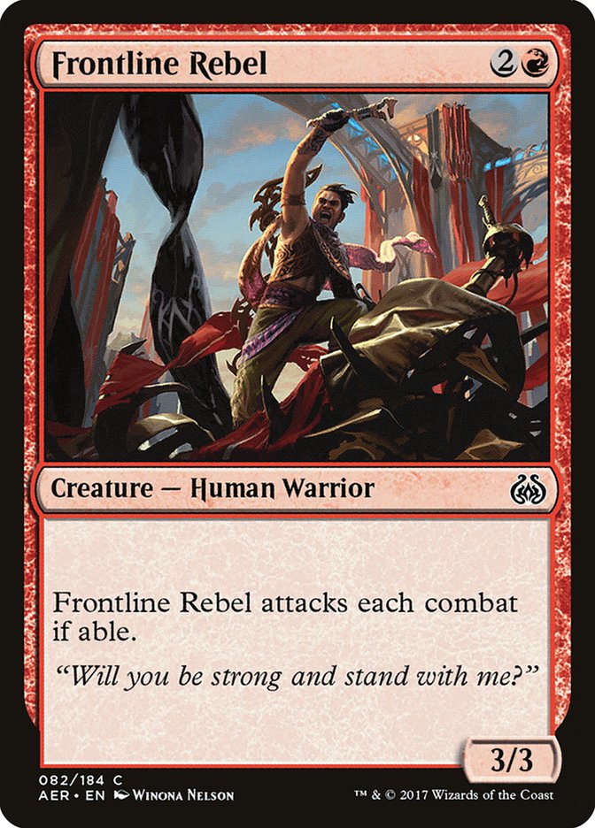 Frontline Rebel [Aether Revolt] | Gear Gaming Fayetteville