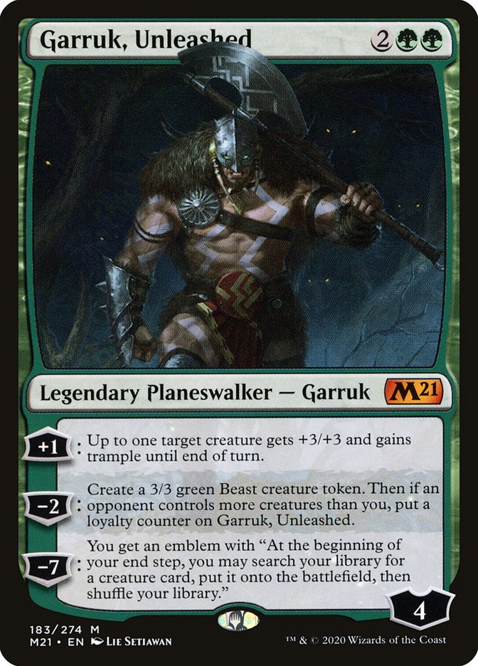 Garruk, Unleashed [Core Set 2021] | Gear Gaming Fayetteville