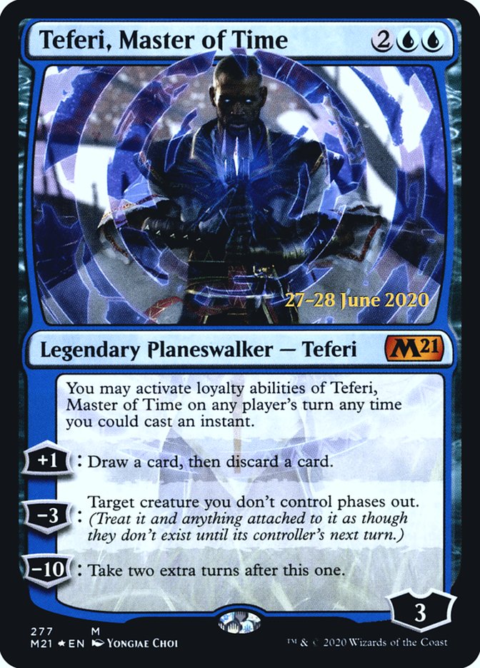 Teferi, Master of Time (277) [Core Set 2021 Prerelease Promos] | Gear Gaming Fayetteville