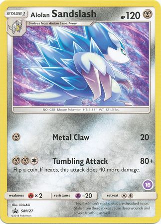 Alolan Sandslash (SM127) (Deck Exclusive #16) [Sun & Moon: Trainer Kit - Alolan Sandslash] | Gear Gaming Fayetteville