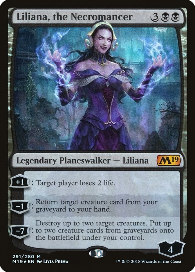 Liliana, the Necromancer [Core Set 2019] | Gear Gaming Fayetteville