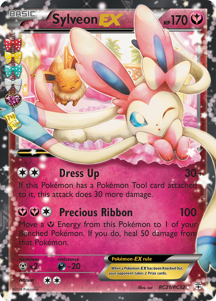 Sylveon EX (RC21/RC32) [XY: Generations] | Gear Gaming Fayetteville