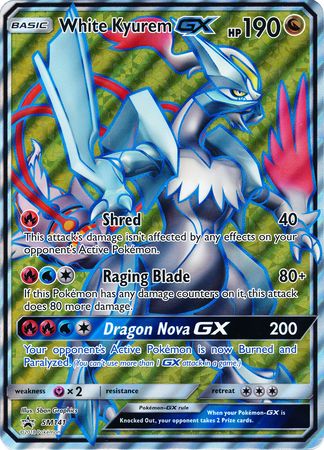 White Kyurem GX (SM141) (Jumbo Card) [Sun & Moon: Black Star Promos] | Gear Gaming Fayetteville