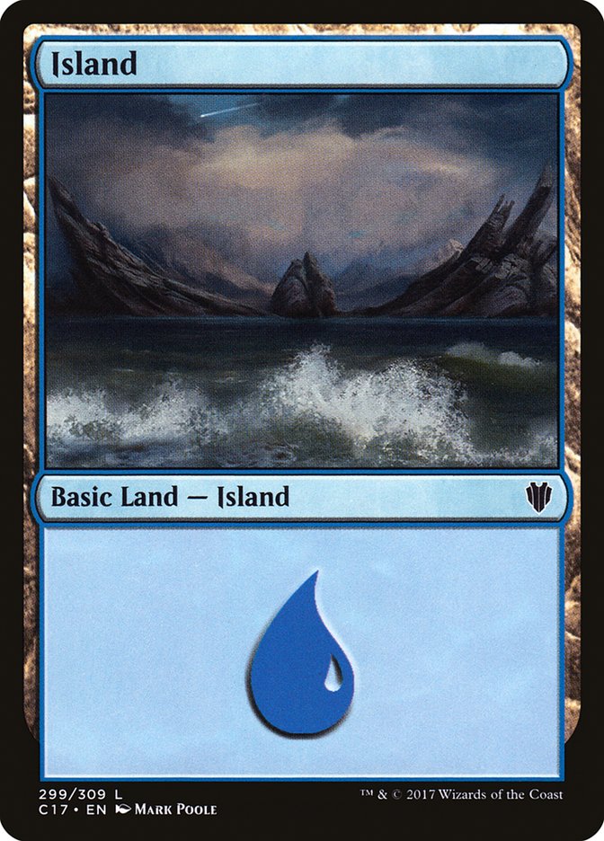 Island (299) [Commander 2017] | Gear Gaming Fayetteville