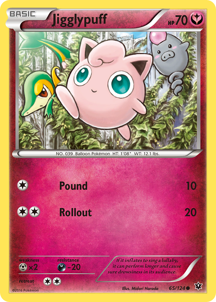 Jigglypuff (65/124) [XY: Fates Collide] | Gear Gaming Fayetteville