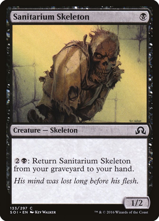 Sanitarium Skeleton [Shadows over Innistrad] | Gear Gaming Fayetteville