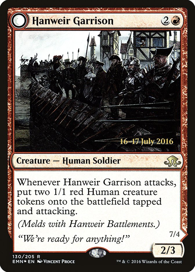 Hanweir Garrison [Eldritch Moon Prerelease Promos] | Gear Gaming Fayetteville