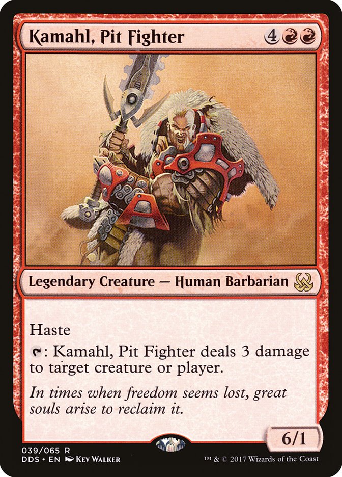 Kamahl, Pit Fighter [Duel Decks: Mind vs. Might] | Gear Gaming Fayetteville