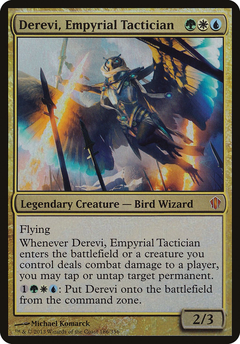 Derevi, Empyrial Tactician (Oversized) [Commander 2013 Oversized] | Gear Gaming Fayetteville