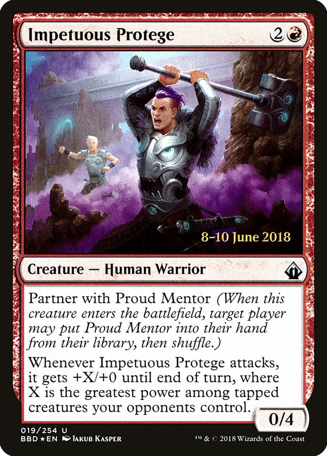 Impetuous Protege [Battlebond Prerelease Promos] | Gear Gaming Fayetteville