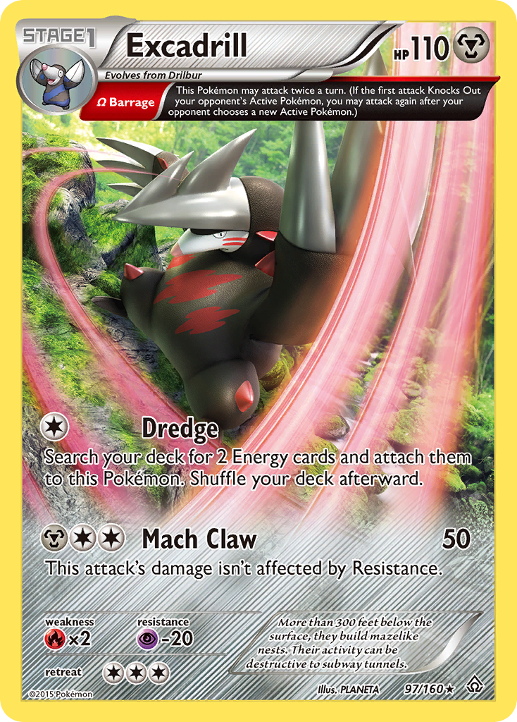 Excadrill (97/160) [XY: Primal Clash] | Gear Gaming Fayetteville