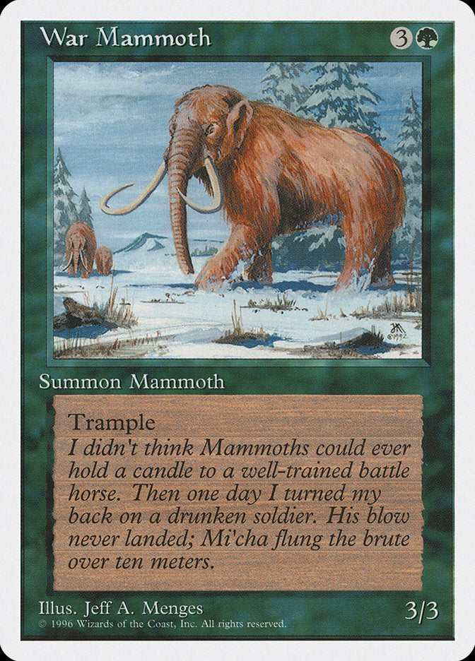 War Mammoth [Introductory Two-Player Set] | Gear Gaming Fayetteville