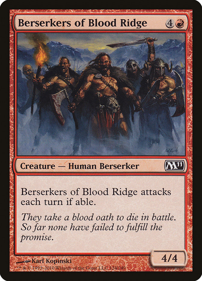 Berserkers of Blood Ridge [Magic 2011] | Gear Gaming Fayetteville