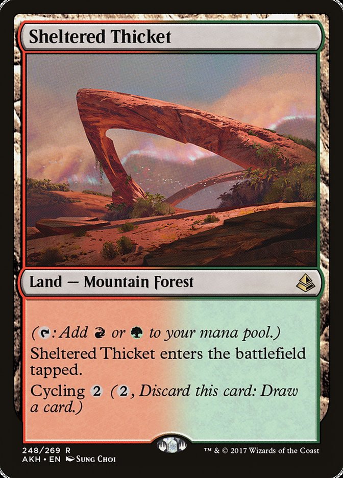 Sheltered Thicket [Amonkhet] | Gear Gaming Fayetteville