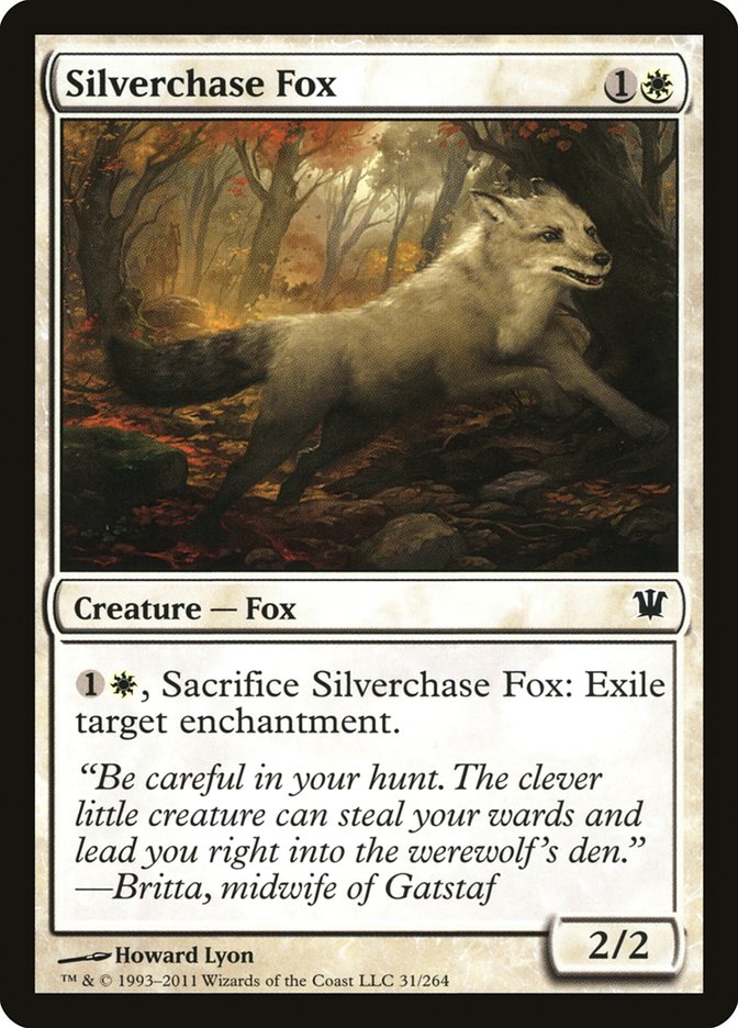 Silverchase Fox [Innistrad] | Gear Gaming Fayetteville