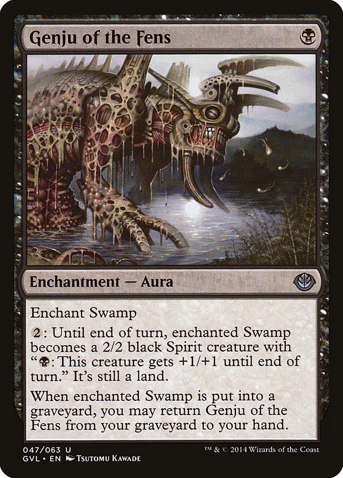 Genju of the Fens (Garruk vs. Liliana) [Duel Decks Anthology] | Gear Gaming Fayetteville