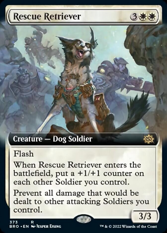 Rescue Retriever (Extended Art) [The Brothers' War] | Gear Gaming Fayetteville