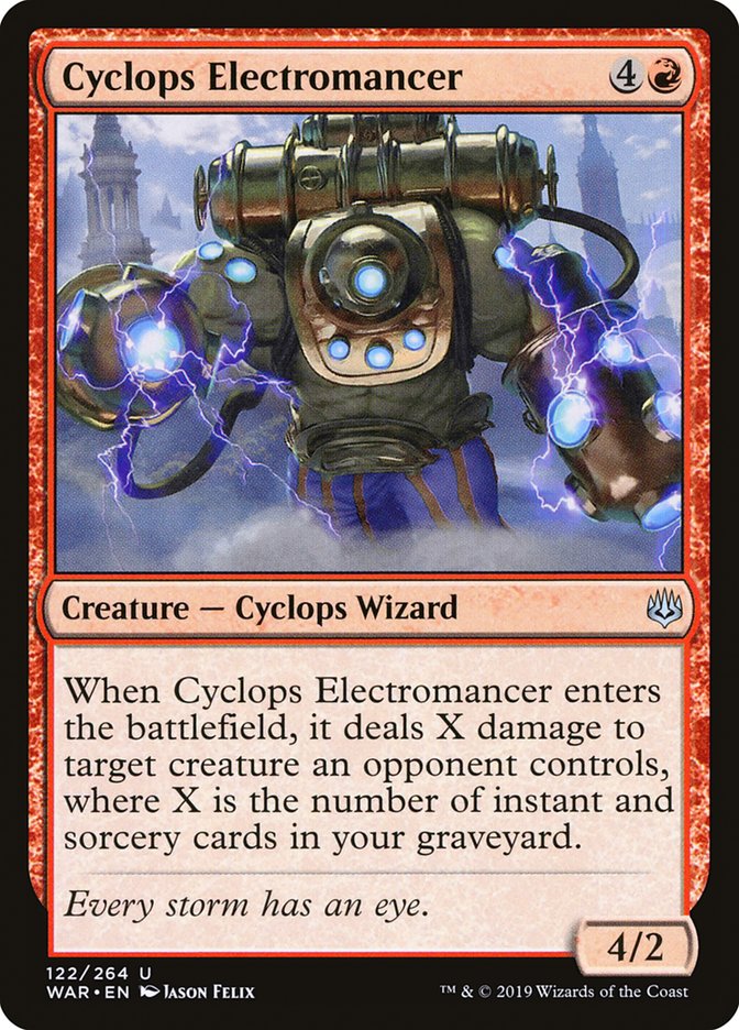 Cyclops Electromancer [War of the Spark] | Gear Gaming Fayetteville