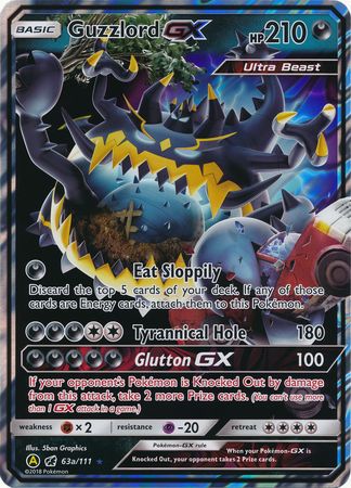 Guzzlord GX (63a/111) (Jumbo Card) [Sun & Moon: Crimson Invasion] | Gear Gaming Fayetteville